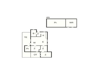 Ferienhaus Vorupør Grundriss 8
