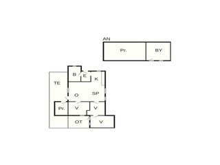 Ferienhaus Vorupør Grundriss 36