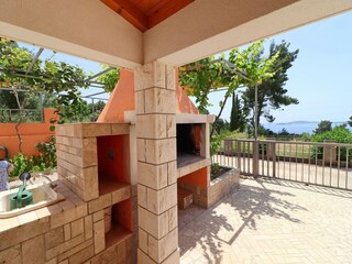 Apartamento Orebic Grabación al aire libre 8