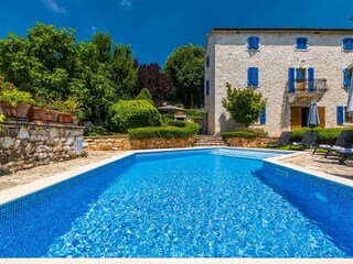 Villa Labinci Grabación al aire libre 8