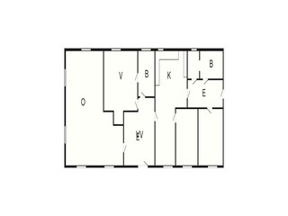 Casa per le vacanze Rødvig Pianta del piano 5