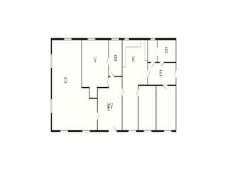 Maison de vacances Rødvig Plan d'étage 5