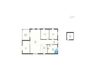 Maison de vacances Hou Plan d'étage 70