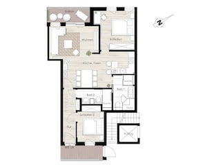 Ferienwohnung Wustrow Grundriss 23