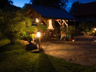 romantische Abendstimmung