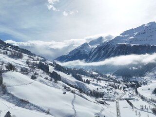Aussicht auf die Berge