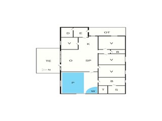 Casa de vacaciones Jegum Plano de planta 3