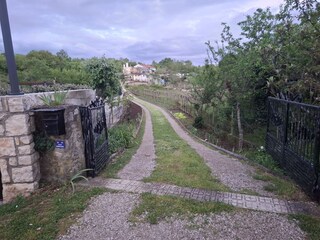 Entrance to the yard