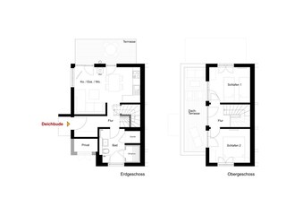 Apartamento de vacaciones Tossens Plano de planta 45