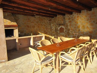 Ferienhaus Es Cubells Außenaufnahme 11