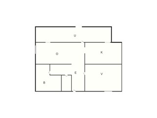 Vakantiehuis Karrebæksminde Grondplan 36