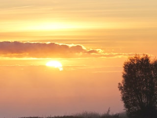 Sonnenaufgang am Achterwasser