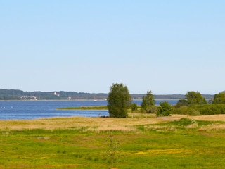 Blick auf das Achterwasser