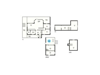 Vakantiehuis Welt Grondplan 48