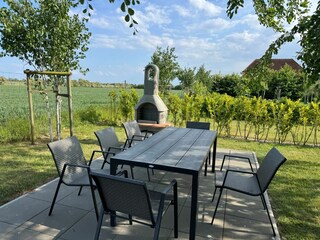 Grillplatz im Garten