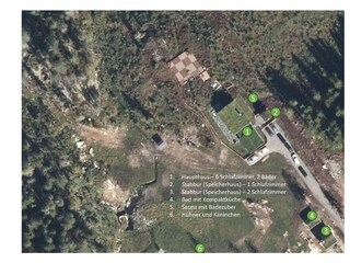 Aerial photo of the property