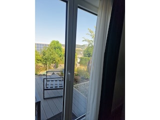 Blick auf die Terrasse