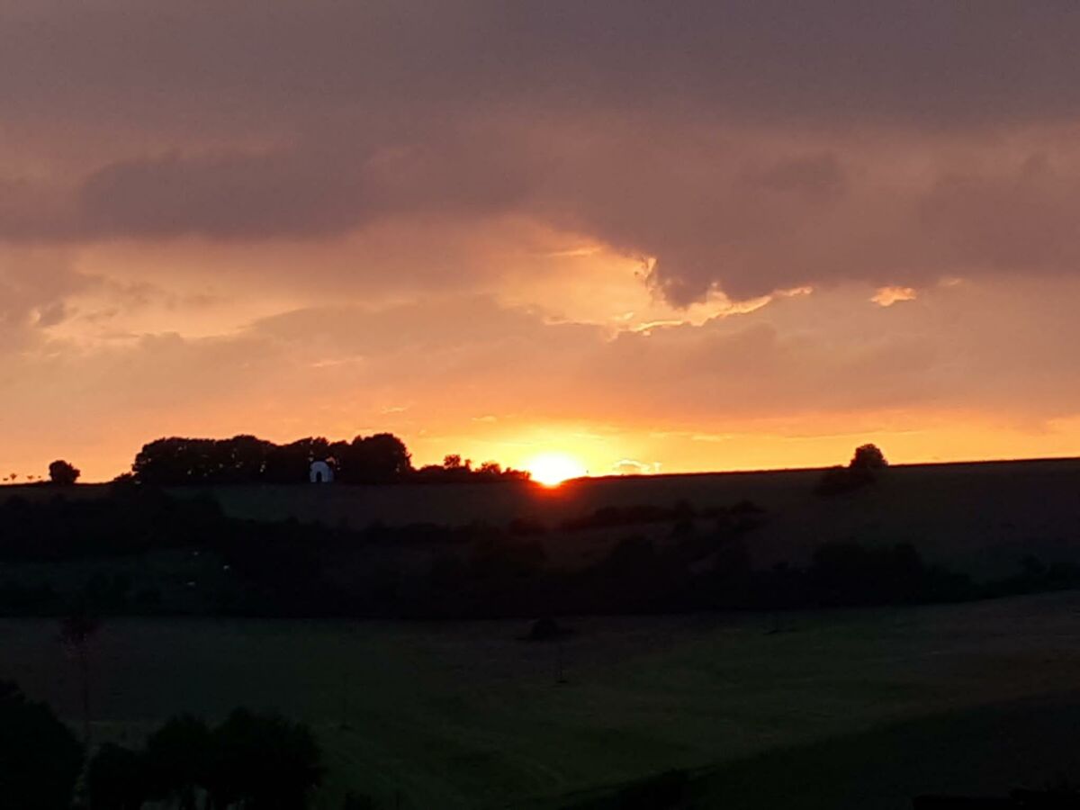 Sonnenuntergang im Krater-Immerath