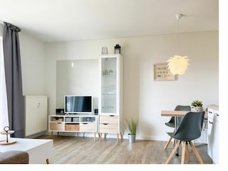 Wohnzimmer mit TV