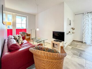Wohnzimmer mit TV
