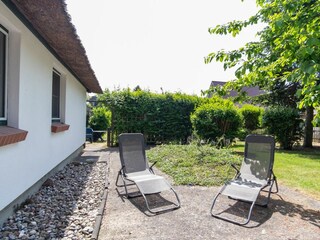 Liegen auf der Terrasse