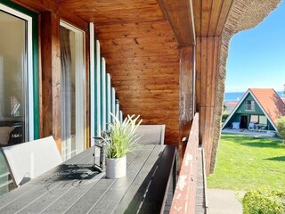 Balkon mit Aussicht