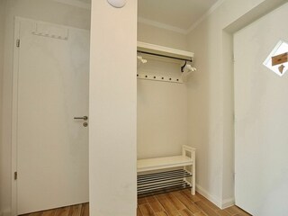 Flur mit Garderobe