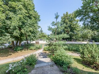 Blick von der Terrasse Richtung Meer