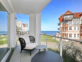 Balkon mit Seeblick