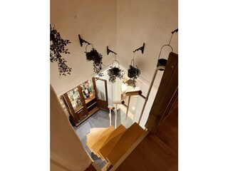 Steile Treppe, aber vergleichsweise gut begehbar