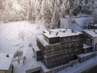 Der Waldhof Winter Ansicht 1