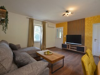 Living room and dining