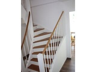 Treppe zum Dachstudio