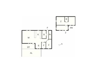 Vakantiehuis Kungshamn Grondplan 25