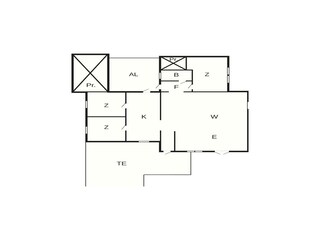 Vakantiehuis Laholm Grondplan 31