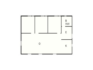 Ferienhaus Hovborg Grundriss 2