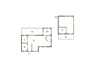 Vakantiehuis Uddevalla Grondplan 27