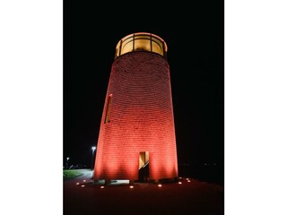 Ausichtsturm Uitkieker am Yachthafen