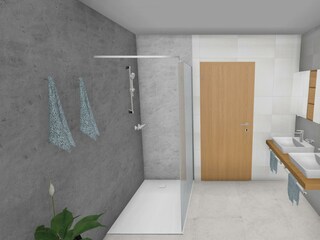 Umbau Gästebad 2025 Tschofen Robert - Perspektive