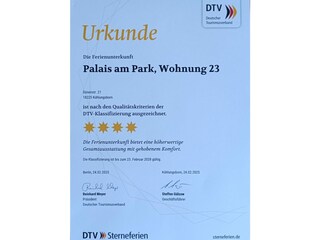 Erneute 4* Klassifizierung vom 24.02.2025