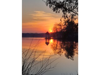 Sonnenuntergang am Teetempel