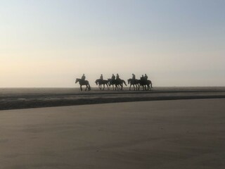 Reiten am Strand