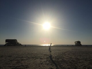 Yoga am Strand
