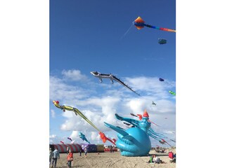 Drachenfest am Strand
