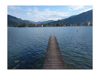 Steg, 150m Luftlinie