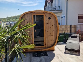 Sauna außen