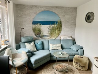 Gemütliche Sofaecke