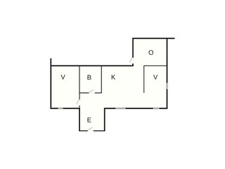 Vakantiehuis Bergsjö Grondplan 25