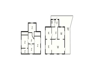 Ferienhaus Fiskå Grundriss 58