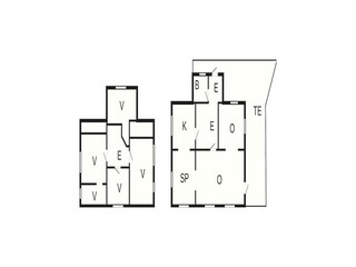 Ferienhaus Fiskå Grundriss 57